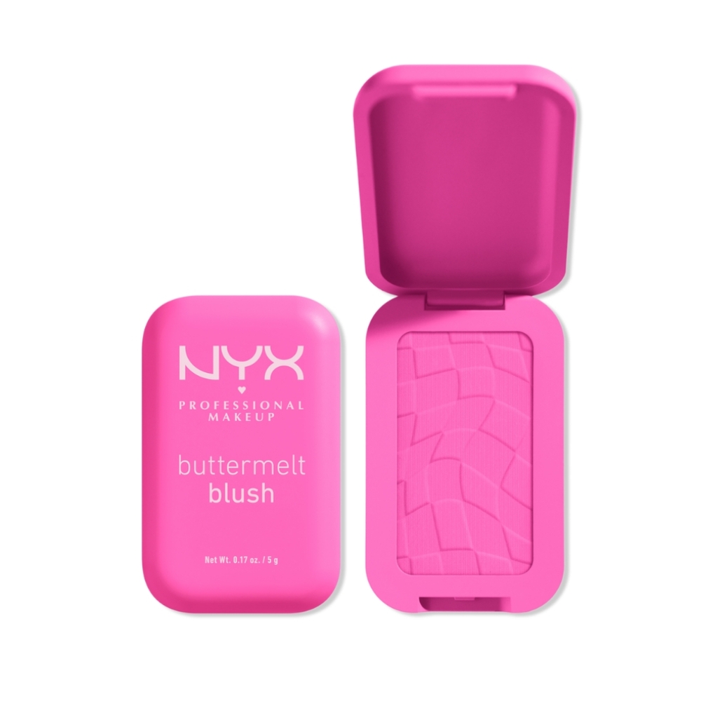 NYX Buttermelt Blush: My Butta Half ✨ candy pink with cool undertones ✨